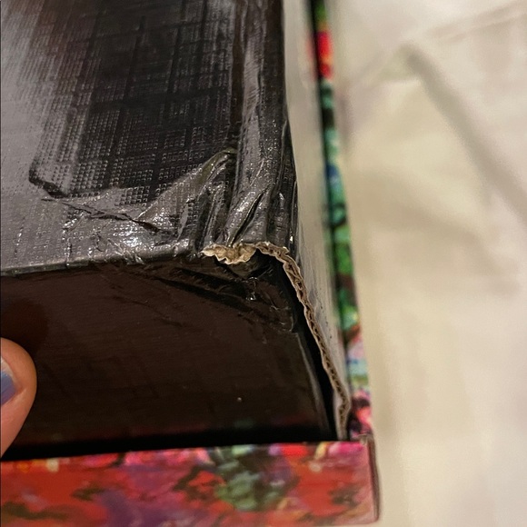 •CAPE ROBBIN• “Rika” Rhinestone Square Toe Platform High Heels - Multi // NIB - Picture 14 of 14